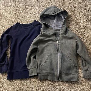 Boys sweatshirt lot, size 4-5